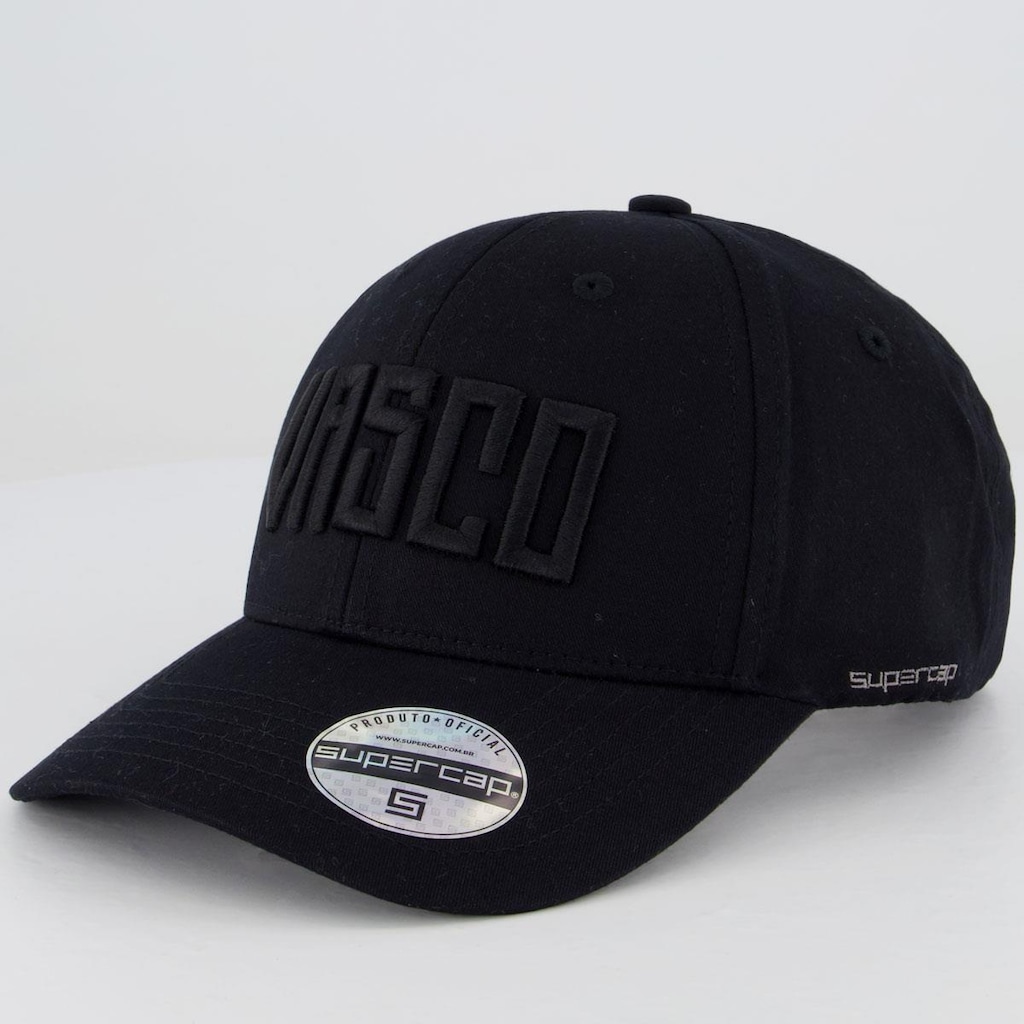 Boné Aba Curva do Vasco Supercap 6 Gomos - Snapback - Adulto