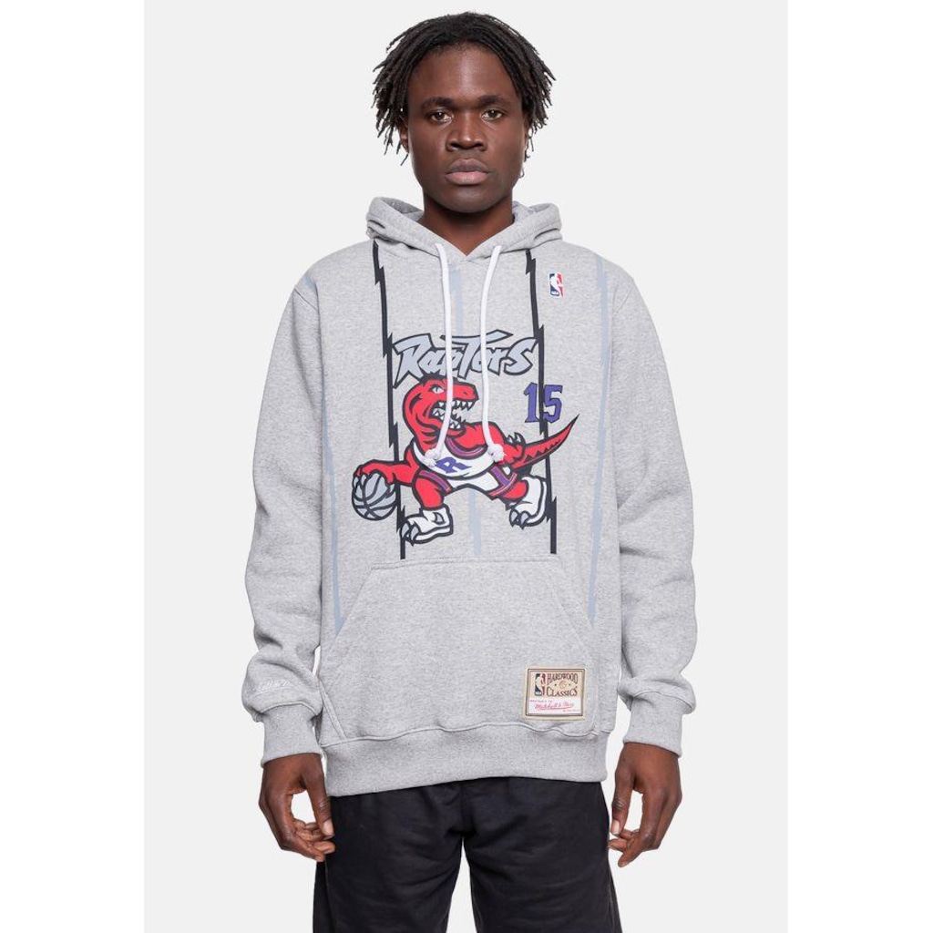 Blusão De Moletom Com Capuz Mitchell & Ness Toronto Raptors Vince Carter - Masculino