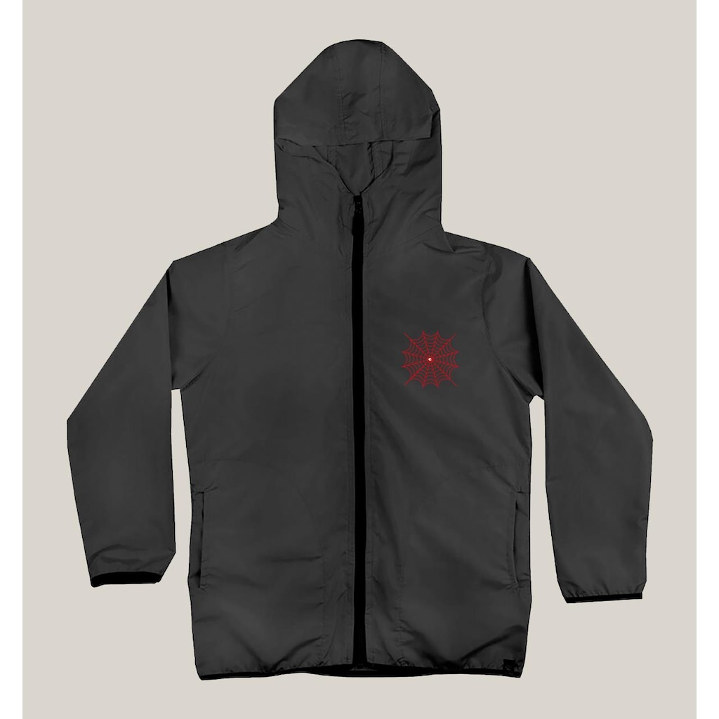 Jaqueta Corta Vento Infantil Herói Wss Aranha