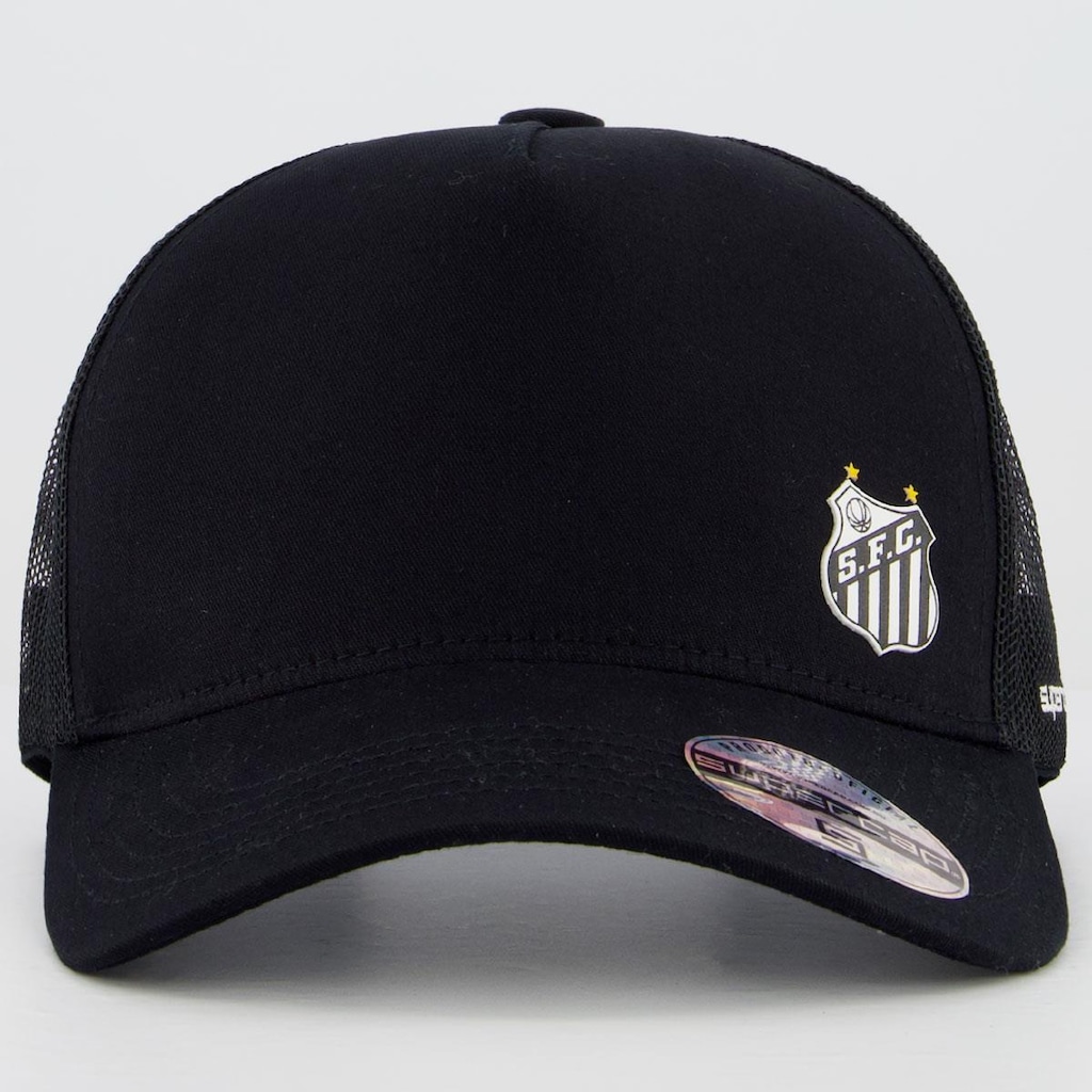Imagem 2 do produto Boné Aba Curva do Santos Supercap Trucker - Snapback - Adulto