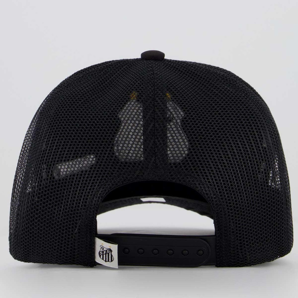 Imagem 3 do produto Boné Aba Curva do Santos Supercap Trucker - Snapback - Adulto