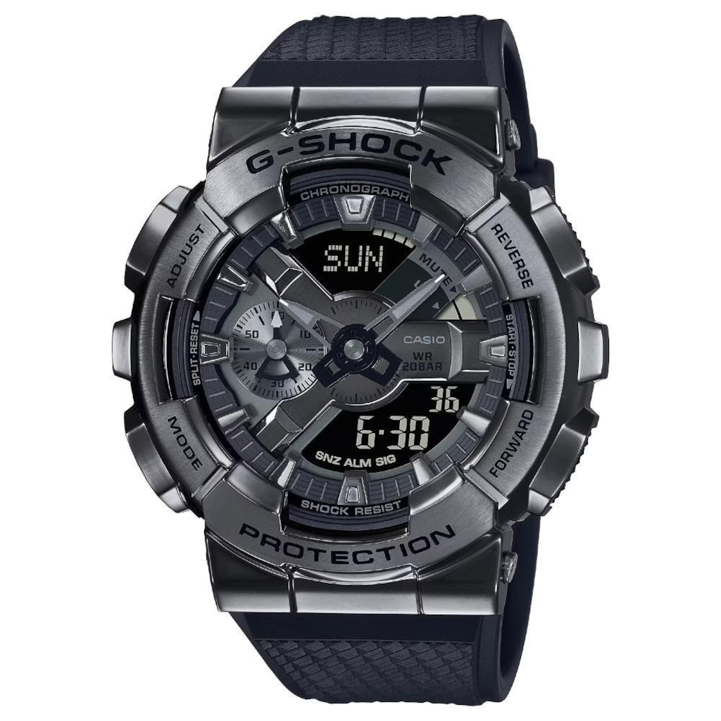 Relógio Casio G-Shock Gm-110Bb-1Adr Metal Covered Series - G-Shock Gm-110 Metal