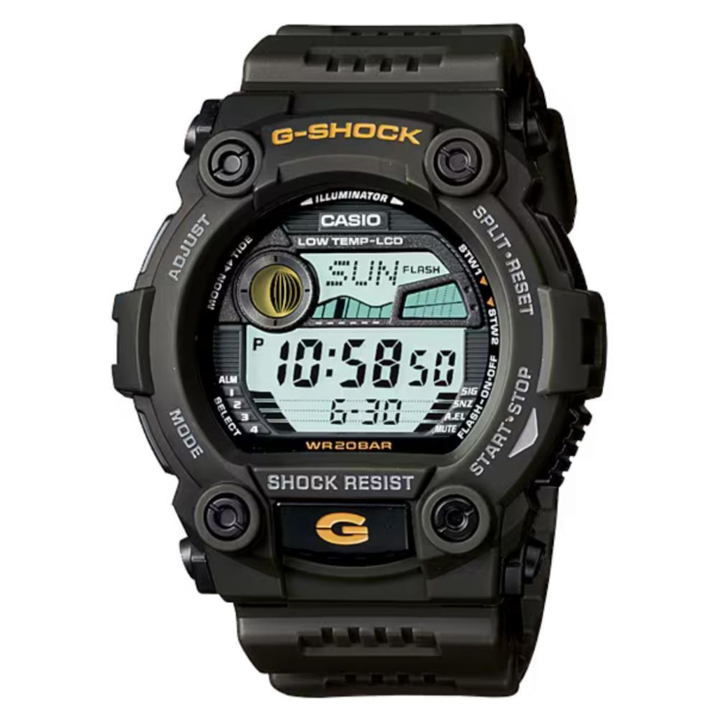 Relógio G-Shock Tábua de Maré G-7900-3Dr G Rescue - Masculino