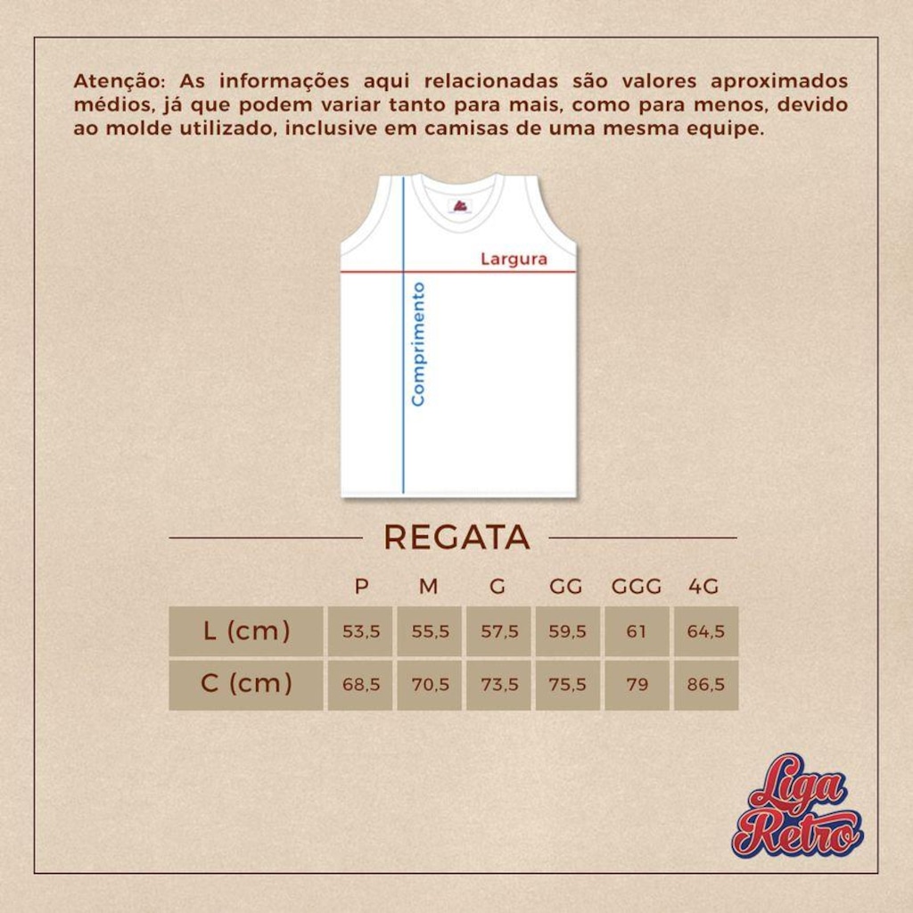 Imagem 5 do produto Camiseta Regata Liga Retro Brasil 1963 Basquete - Masculina