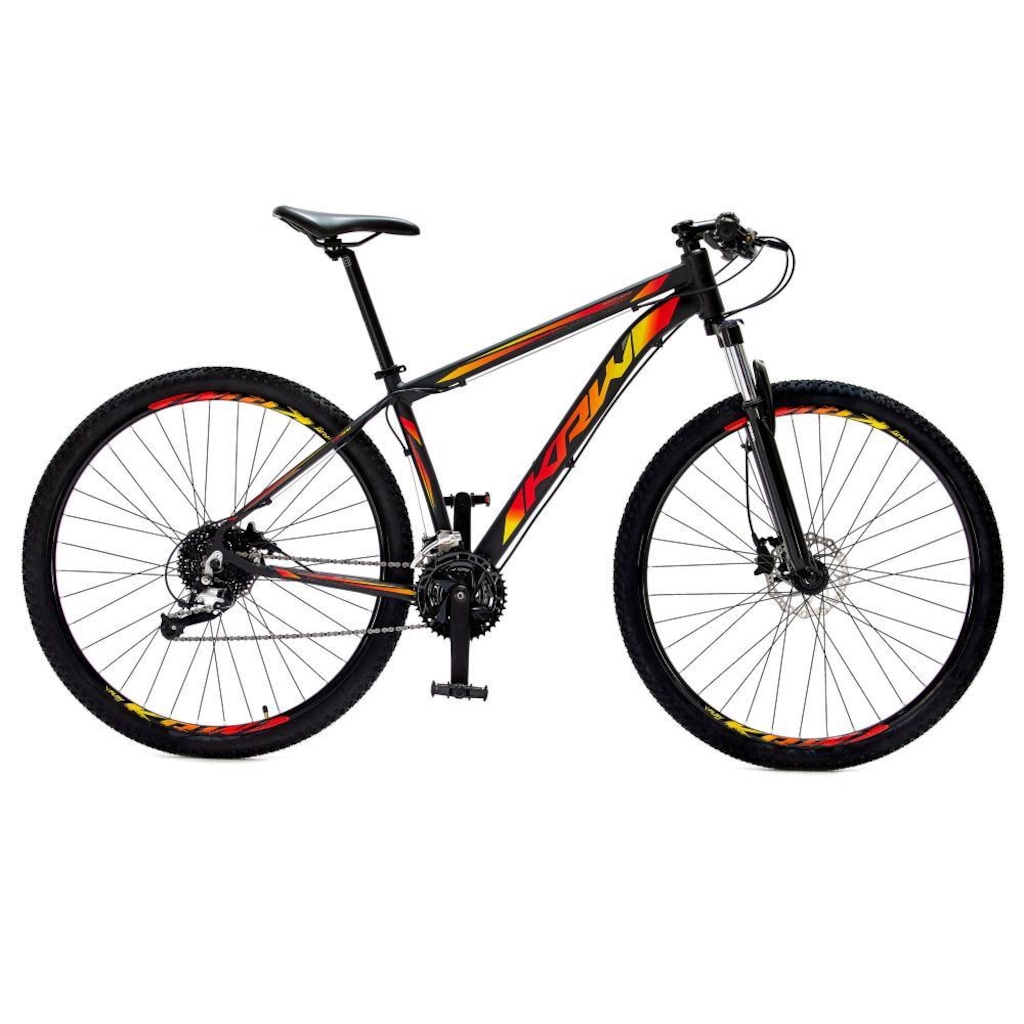 Bicicleta Aro 29 Krw Spotlight Alumínio Shimano Altus 24 Vel Hidráulico Suspensão C/ Trava Sx17