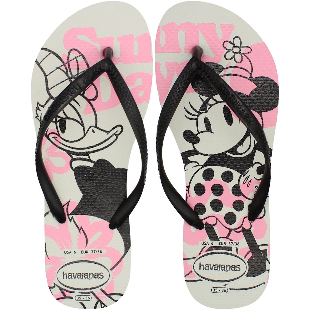Chinelo de Dedo Havaianas Slim Disney Feminino