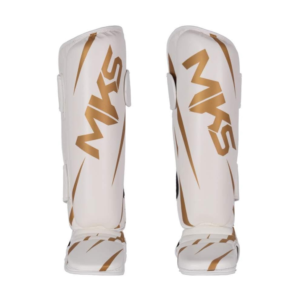 Caneleira MKS Champions III Branco/Dourado