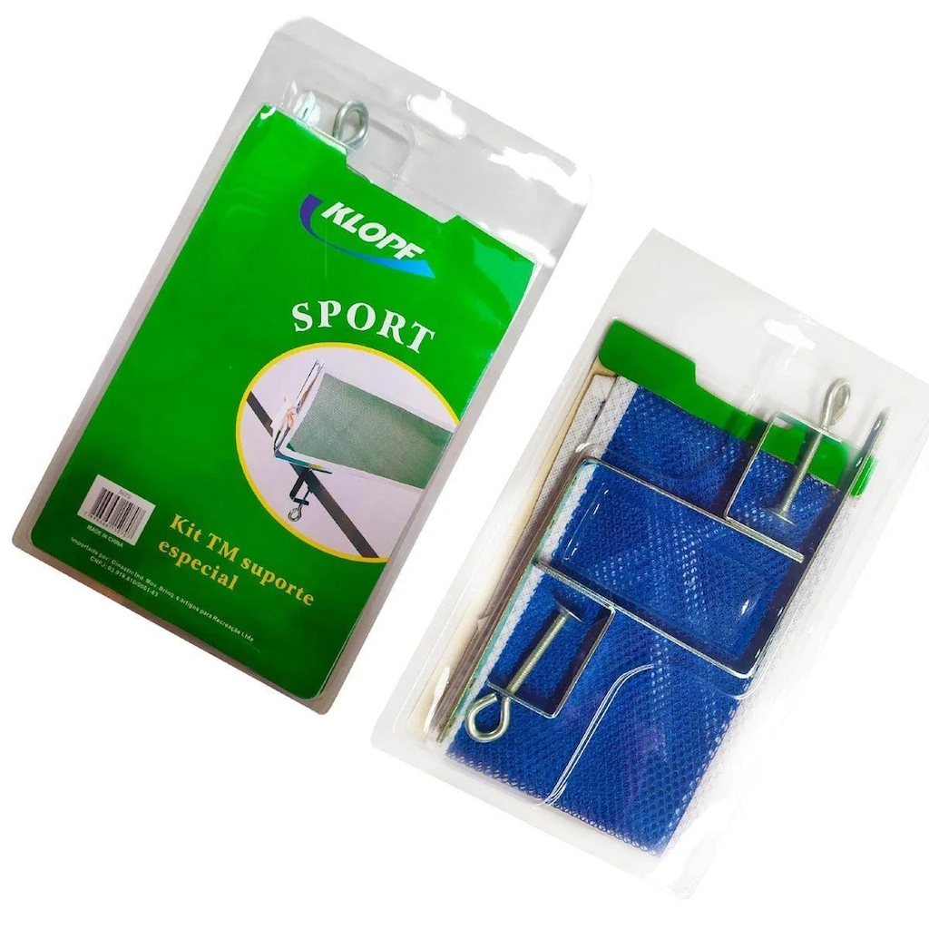 Imagem 3 do produto Kit de Tênis de Mesa Suporte e Rede Klopf