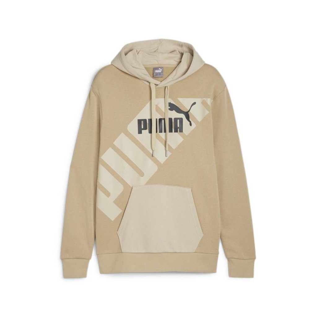 Blusão de Moletom com Capuz Puma Power Graphic Masculino | Centauro
