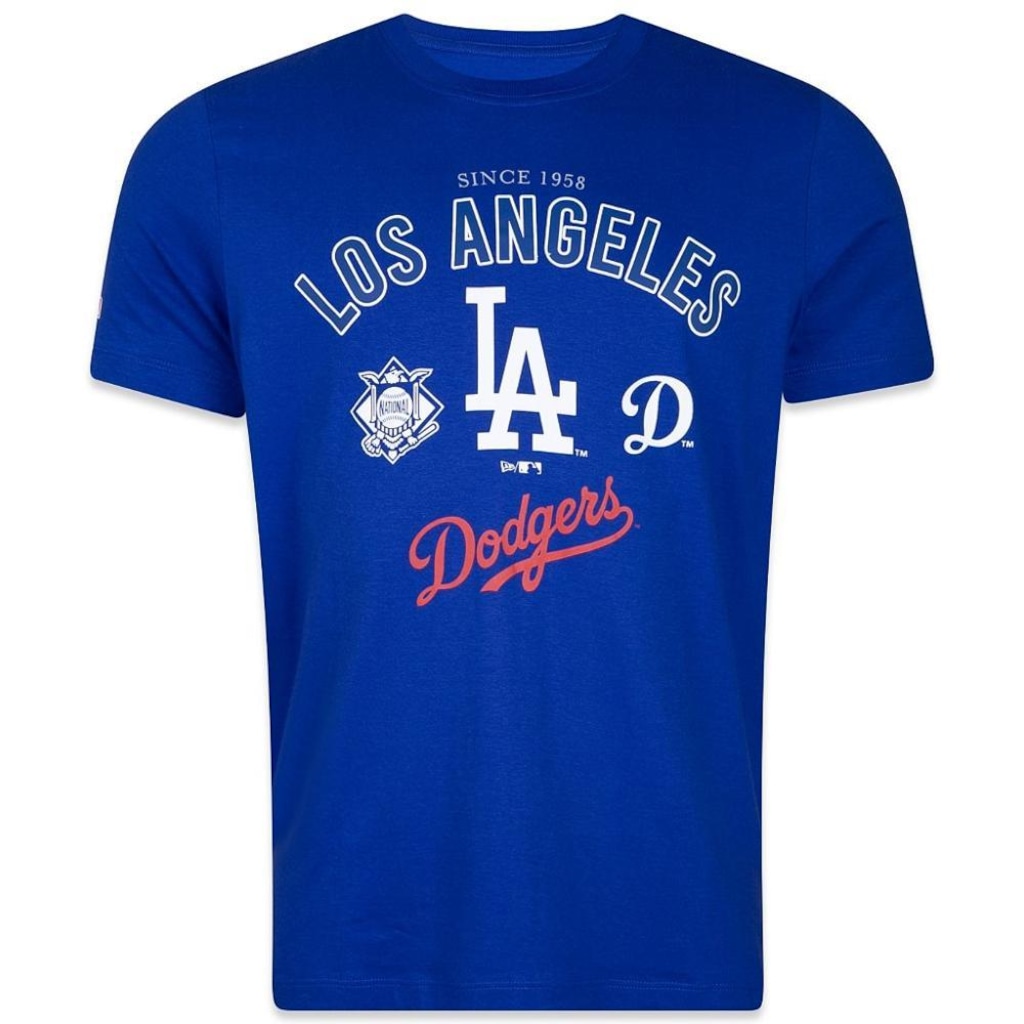 Camiseta New Era Los Angeles Dodgers Sport Masculina