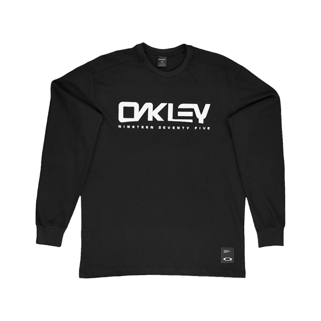 Camiseta Manga Longa Oakley Exclusiva Space Ls Lançamento - Masculina
