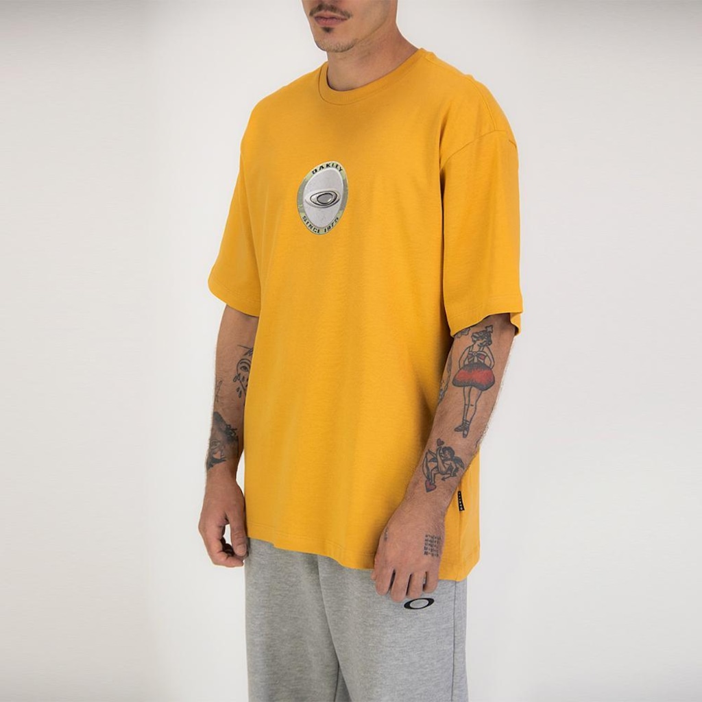 Imagem 2 do produto Camiseta Oakley Heritage Metal Tee - Masculina
