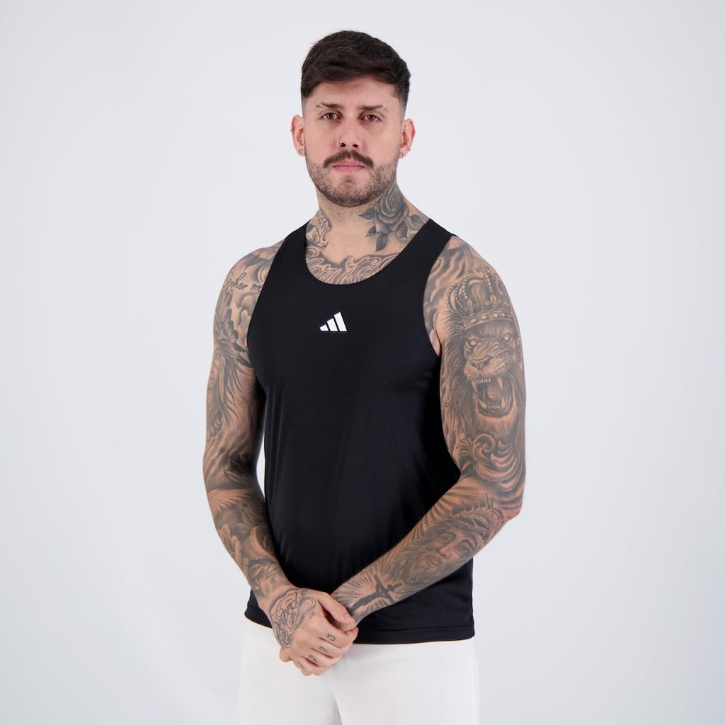 Imagem 3 do produto Camiseta Regata adidas Treino Basic Masculina