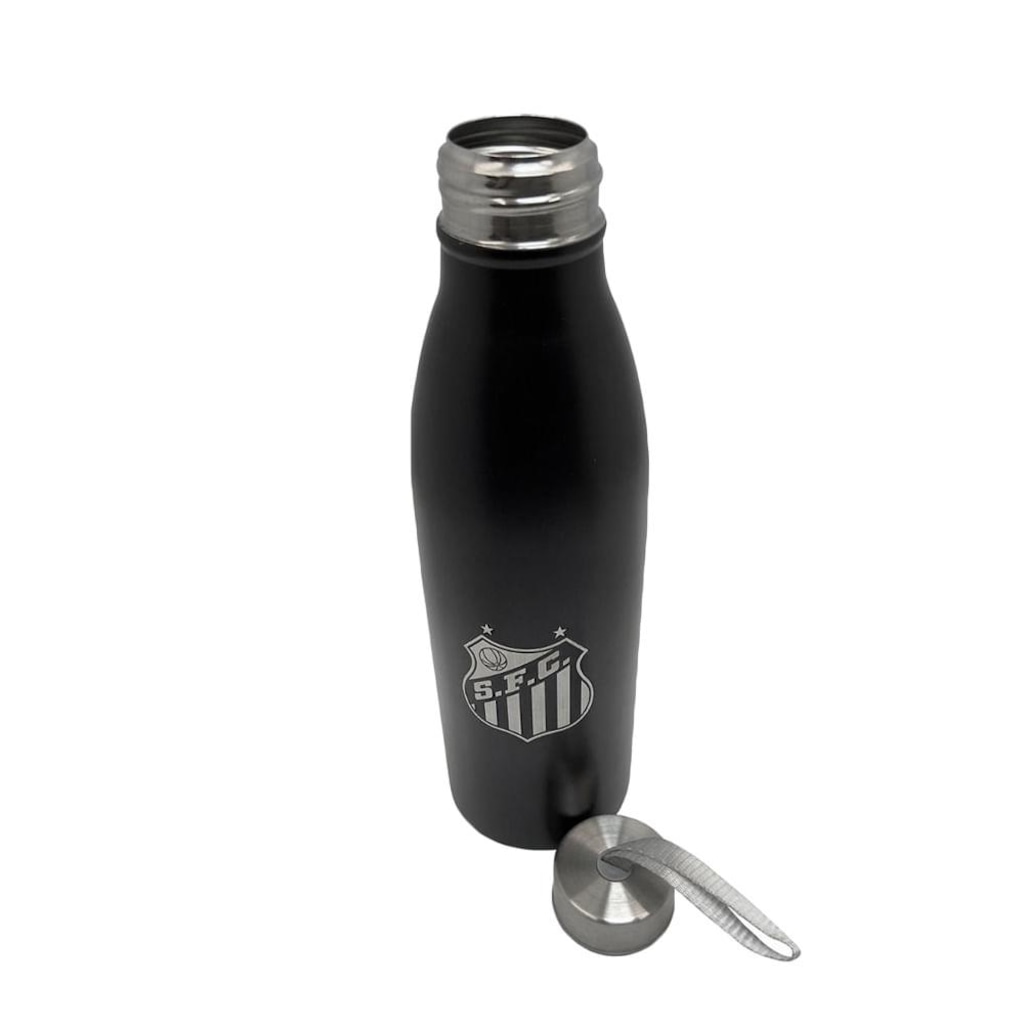 Imagem 3 do produto Garrafa Cebola Brindes Santos Escudo com Alça - 750ml