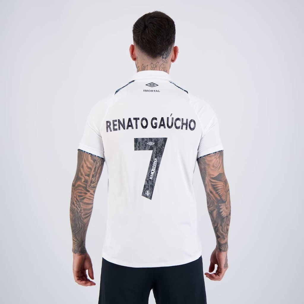 Camisa do Grêmio Ii 2024 Umbro 7 Renato Gaúcho - Masculina