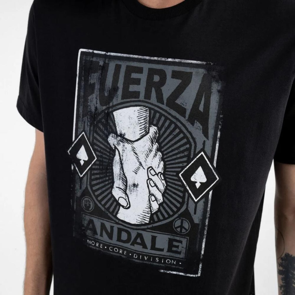 Imagem 2 do produto Camiseta Mcd Regular Fuerza Andale Mcd - Masculina