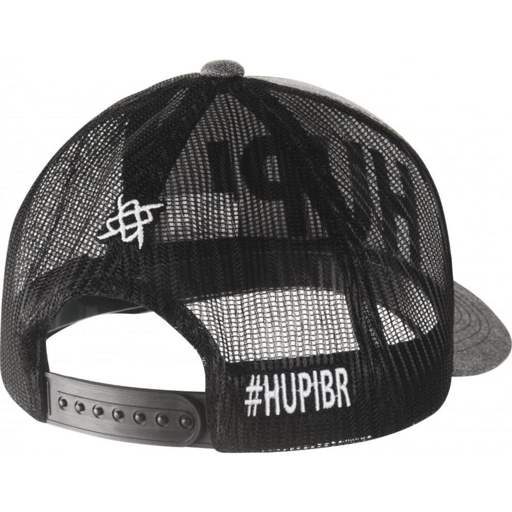 Imagem 5 do produto Boné Aba Curva Trucker Hupi Space - Snapback - Adulto