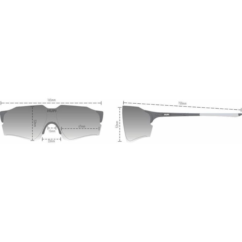 Imagem 2 do produto Lente Extra Óculos de Sol Hupi Fuego Transparente