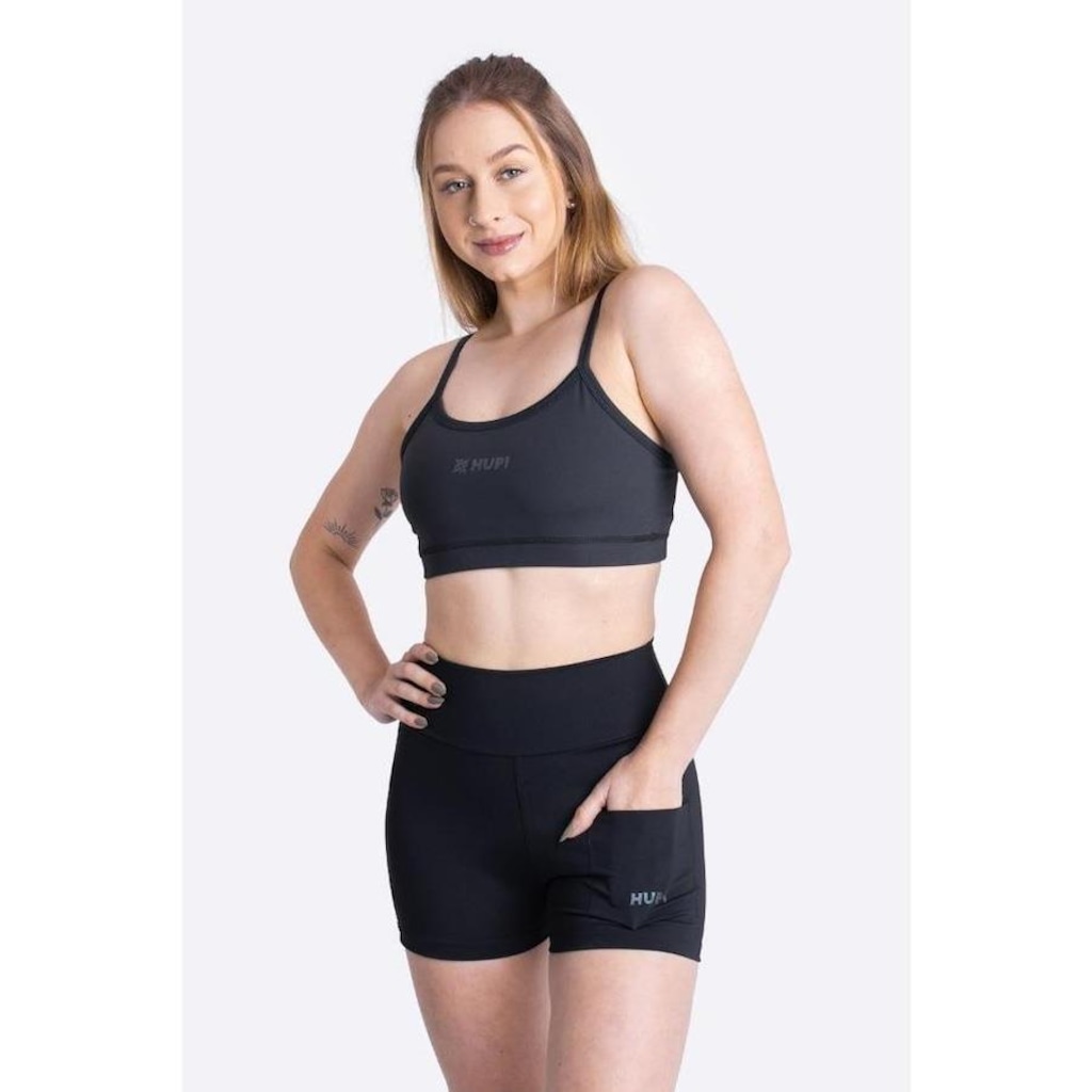 Imagem 5 do produto Bermuda Hupi Poliamida Curto - Feminina