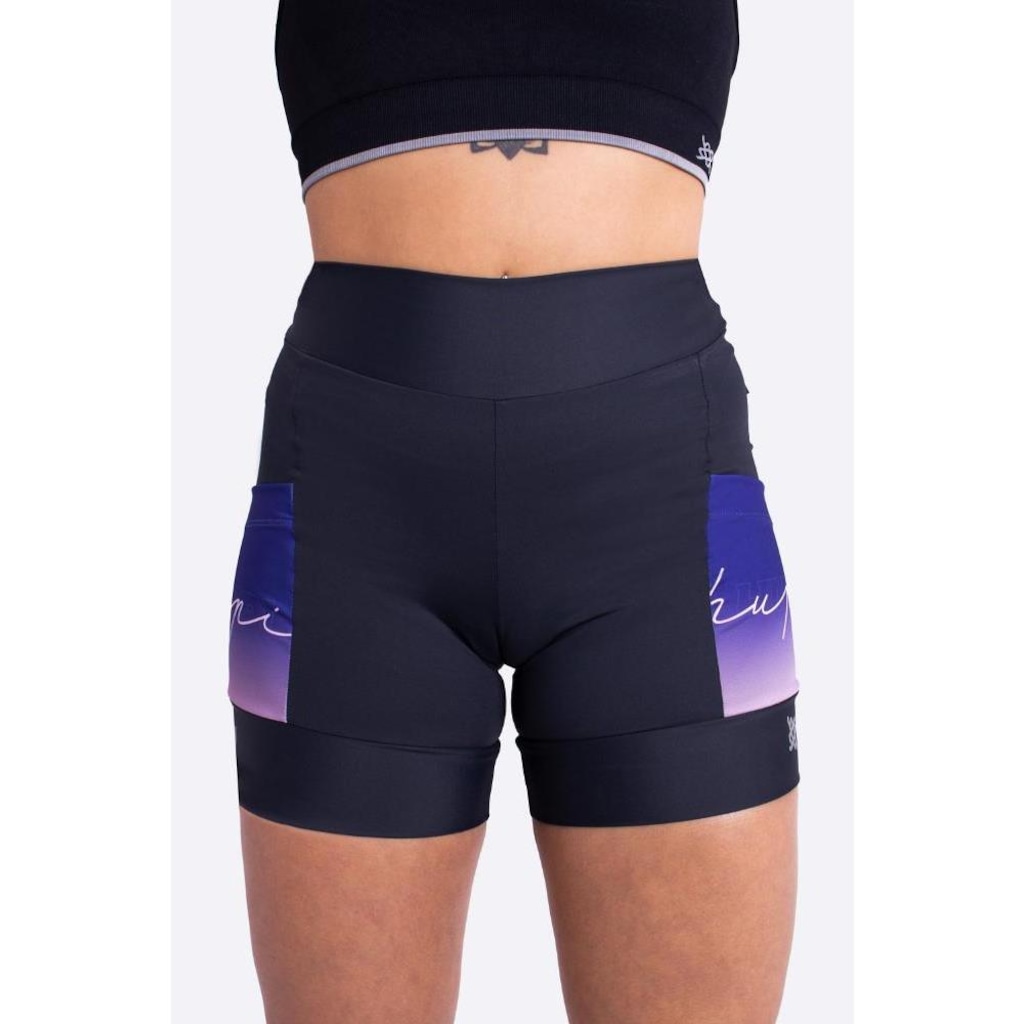 Imagem 2 do produto Bermuda de Compressao Hupi Run Curta Pena - Feminina
