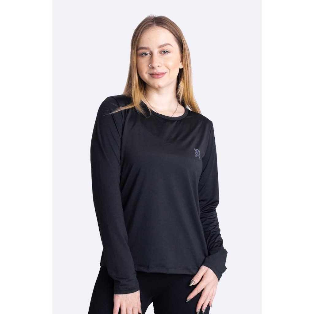 Camiseta Manga Longa Hupi Running - Feminina