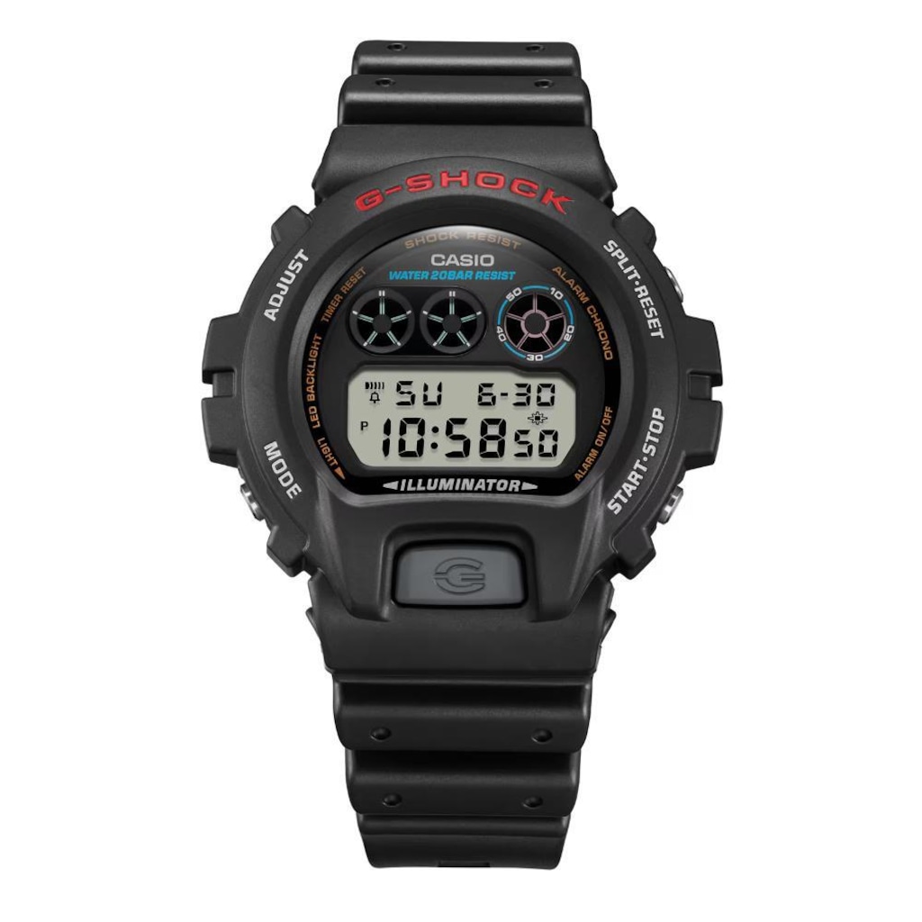 極美品 G-SHOCK DW-6900TU CASIO Relógio Casio G-SHOCK DW-6900TU-1A5DR
