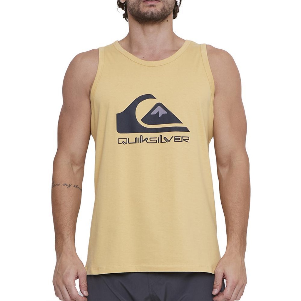 Camiseta Regata Quiksilver Full Logo - Masculina