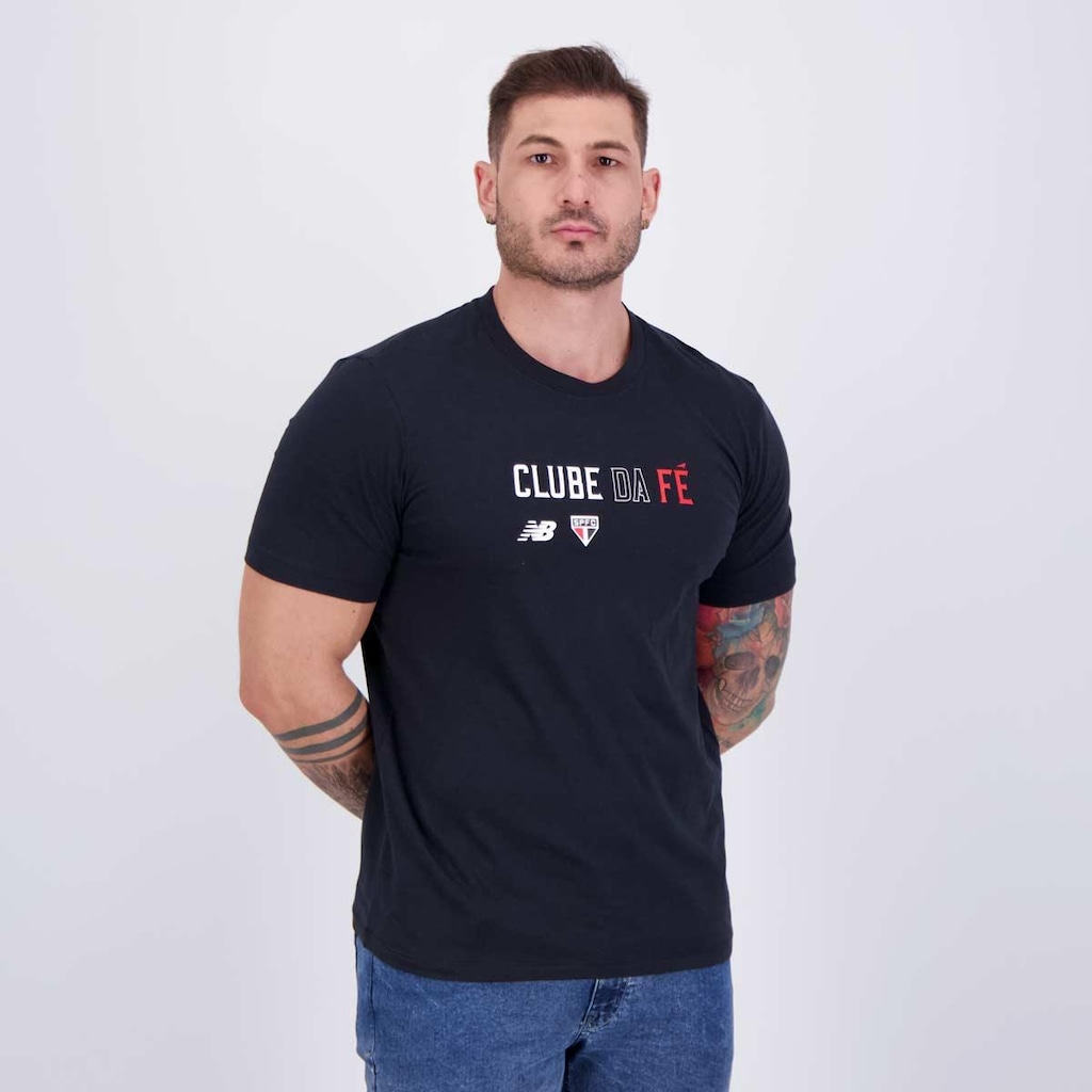 Imagem 2 do produto Camiseta New Balance São Paulo Clube da Fé - Masculina