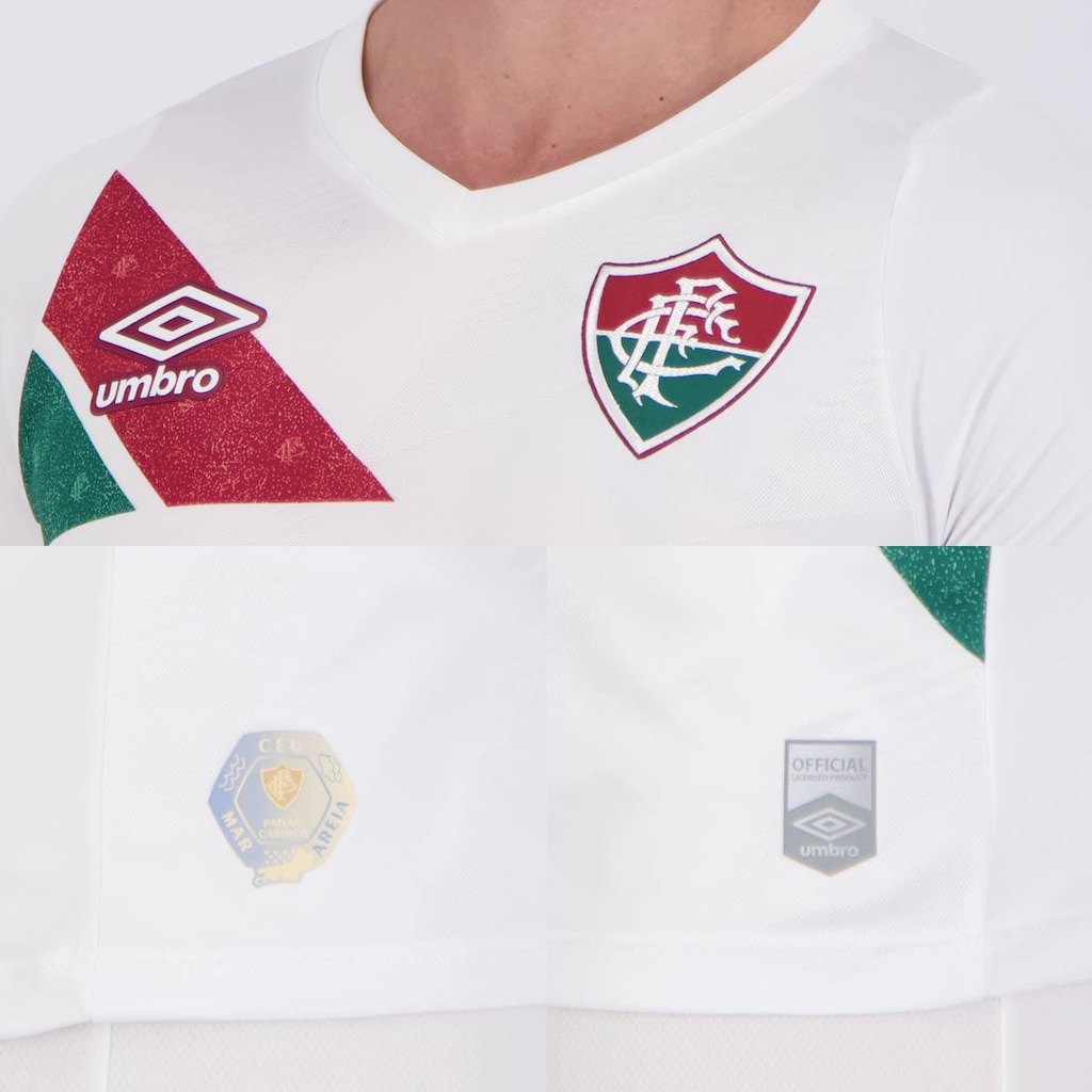 Imagem 5 do produto Camisa do Fluminense Fc Ii 2024 com Número Umbro - Masculina