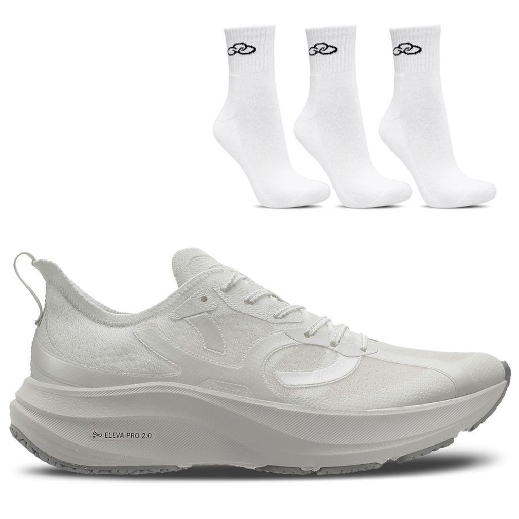 Tênis Olympikus Corre 4 + 3 Pares de Meias Cano Médio - Unissex