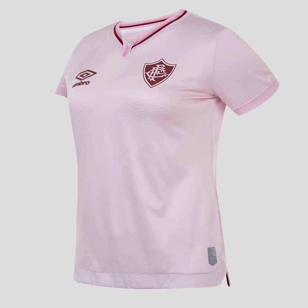 Camisa do Fluminense Outubro Rosa 2024 Umbro - Feminina