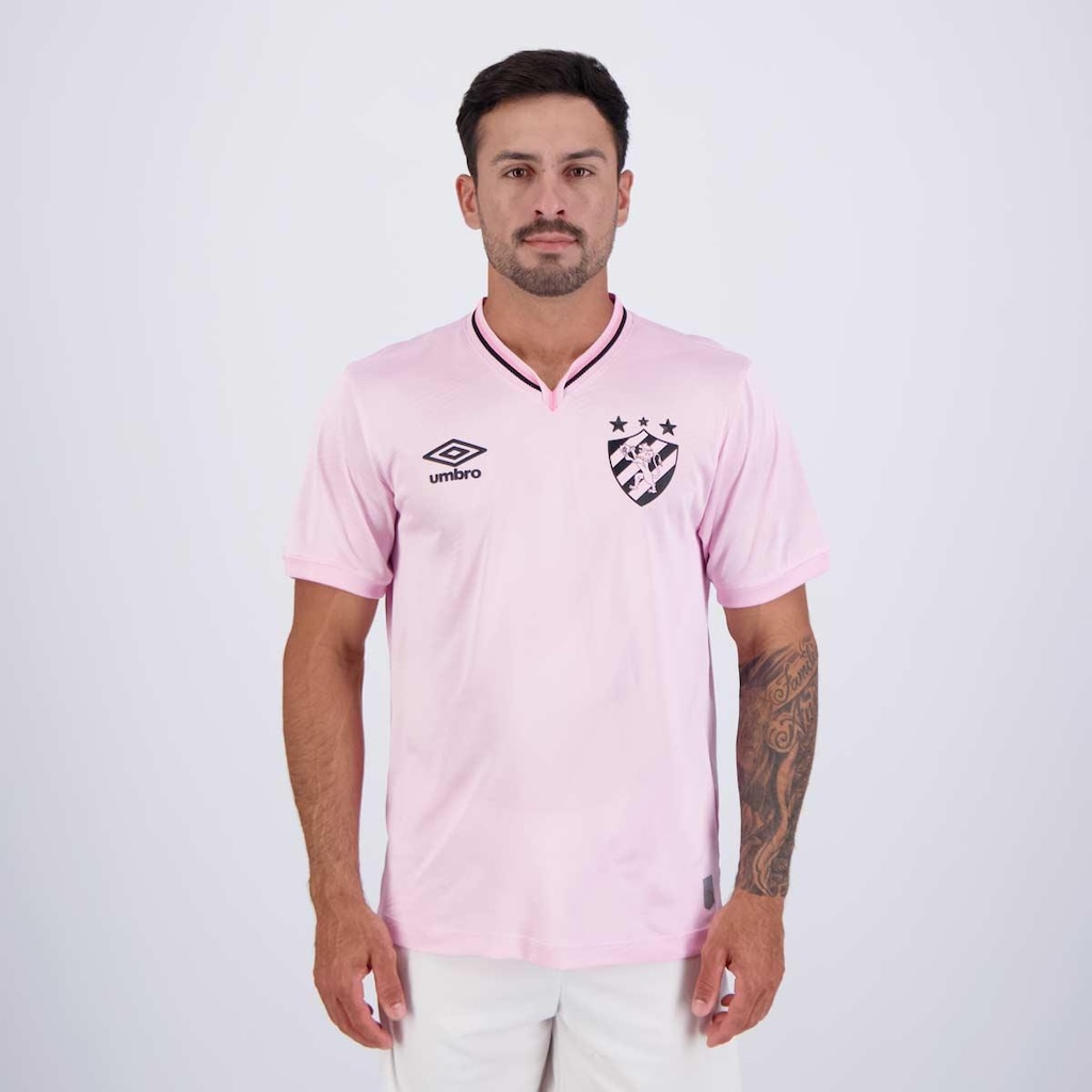 Camisa do Sport Recife Outubro Rosa 2024 Umbro - Masculina