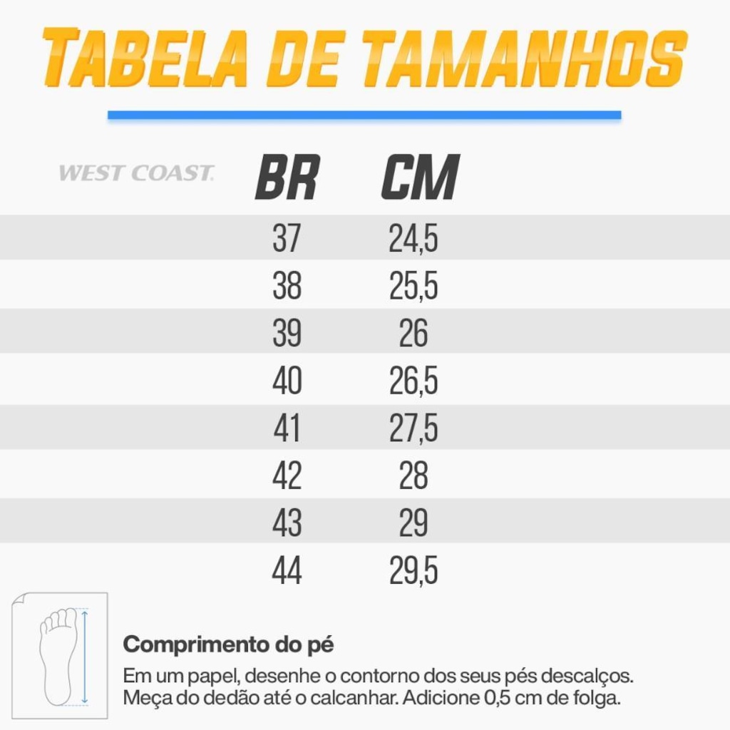Imagem 4 do produto Tênis West Coast Wc 110 - Masculino