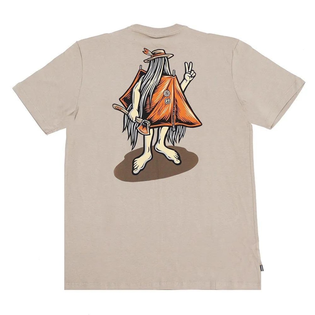 Imagem 2 do produto Camiseta Element Happy Camper Sm25 - Masculina