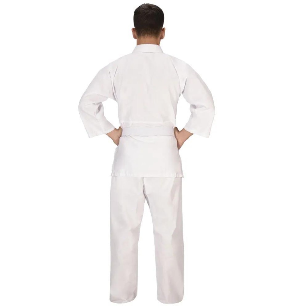 Imagem 3 do produto Kimono de Judo Mks Iniciante Cbj Oficial Michi + Faixa Branca - Adulto