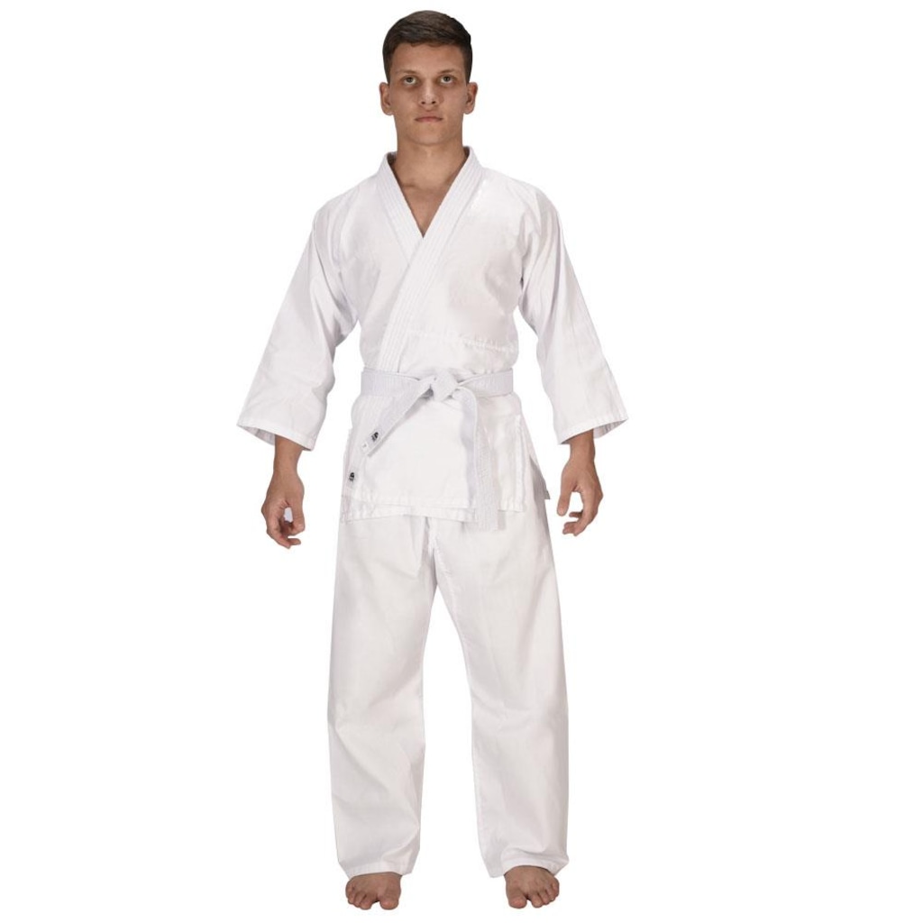 Imagem 2 do produto Kimono de Judo Mks Iniciante Michi + Faixa Branca - Adulto