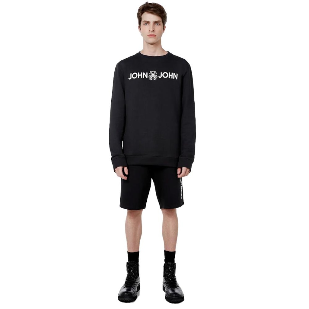 Imagem 4 do produto Blusão de Moletom John John New Basic Reto In24 - Masculino