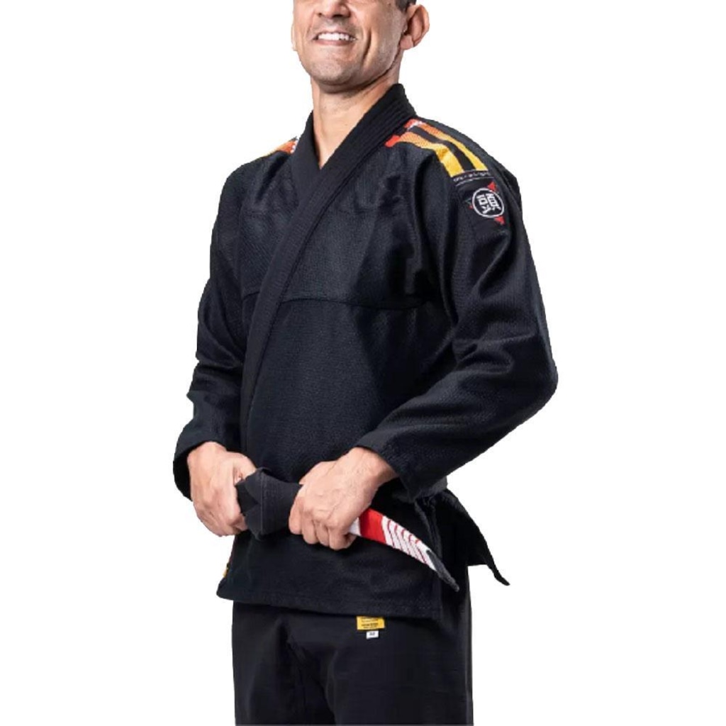 Imagem 2 do produto Kimono Atama Jj Ultra Light Sunset Preto Masculino