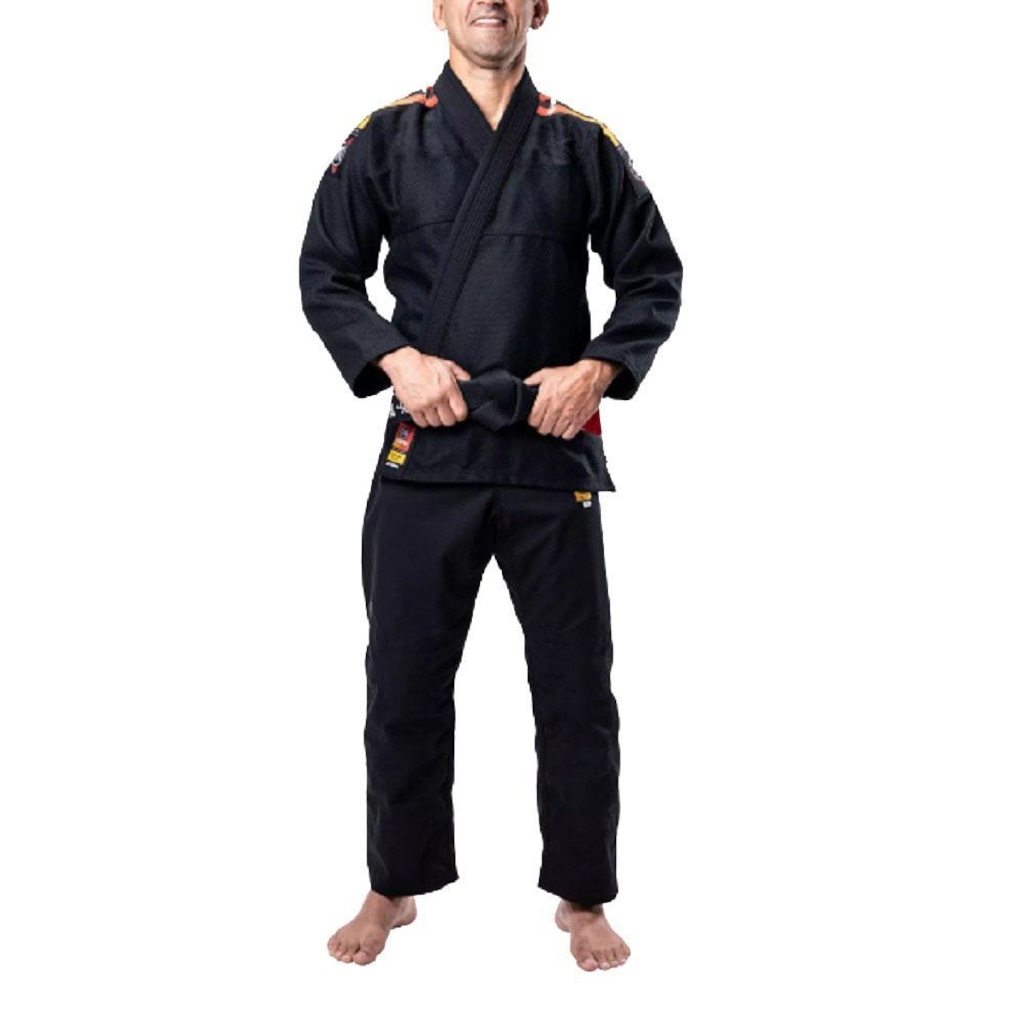 Imagem 5 do produto Kimono Atama Jj Ultra Light Sunset Preto Masculino