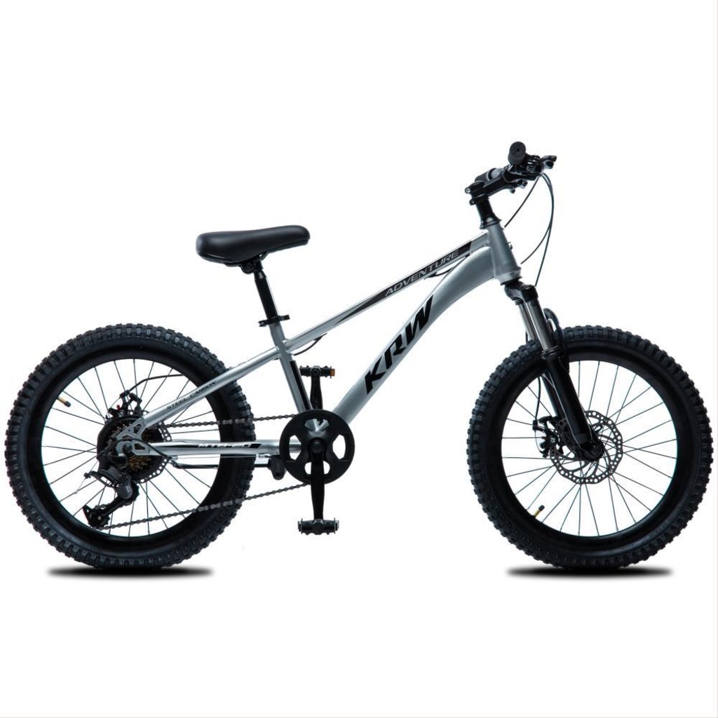 Bicicleta Mtb Aro 20 Krw - Câmbio 7 Velocidades L20 - Infantil - Foto 1