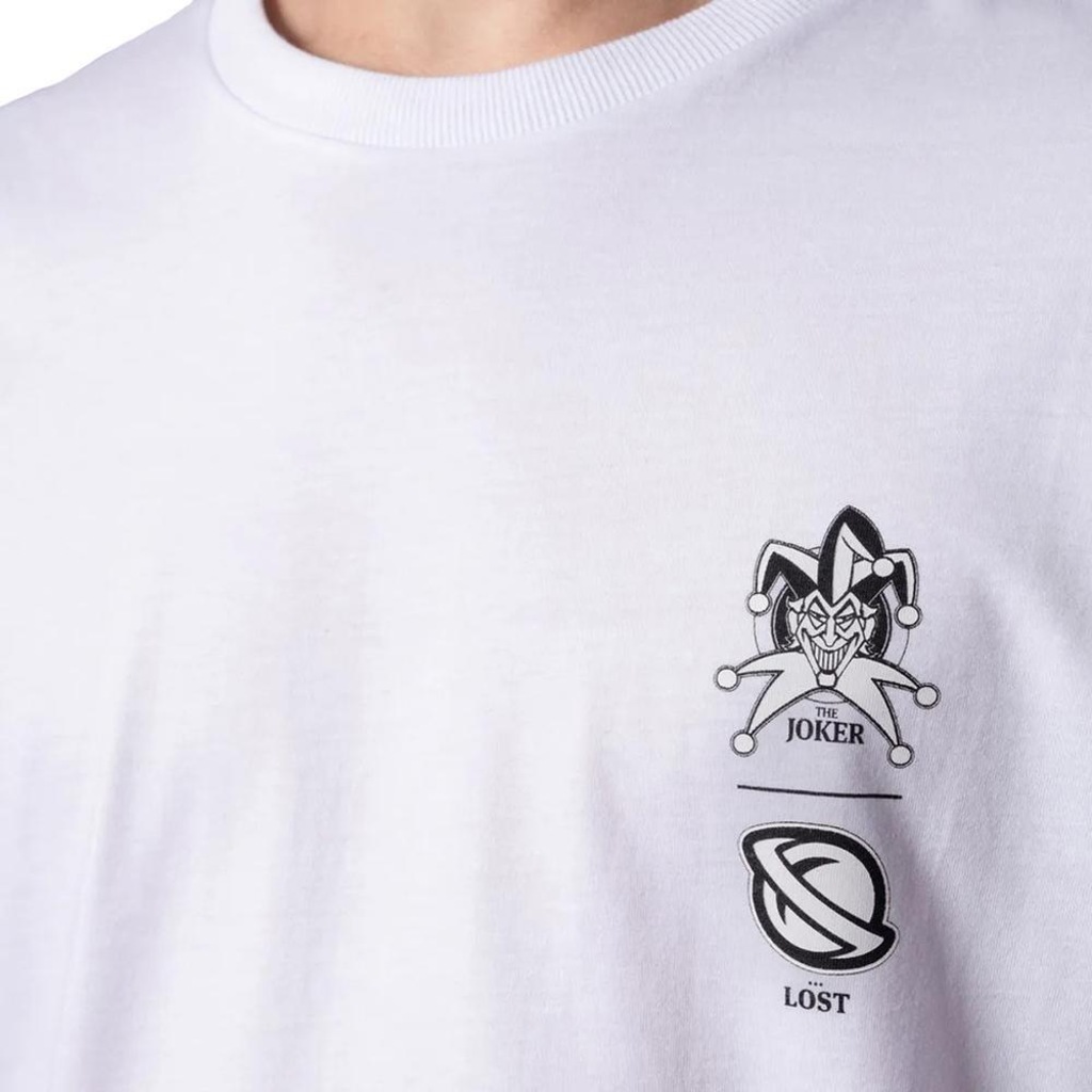 Imagem 3 do produto Camiseta Lost Joker Quadrinhos Masculina
