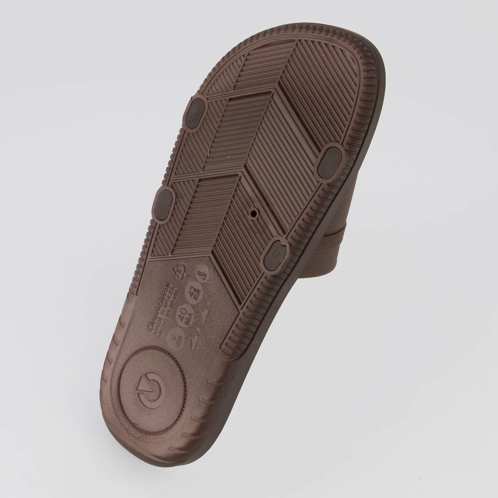 Imagem 5 do produto Chinelo Cartago Arizona Gáspea Marrom e Bege