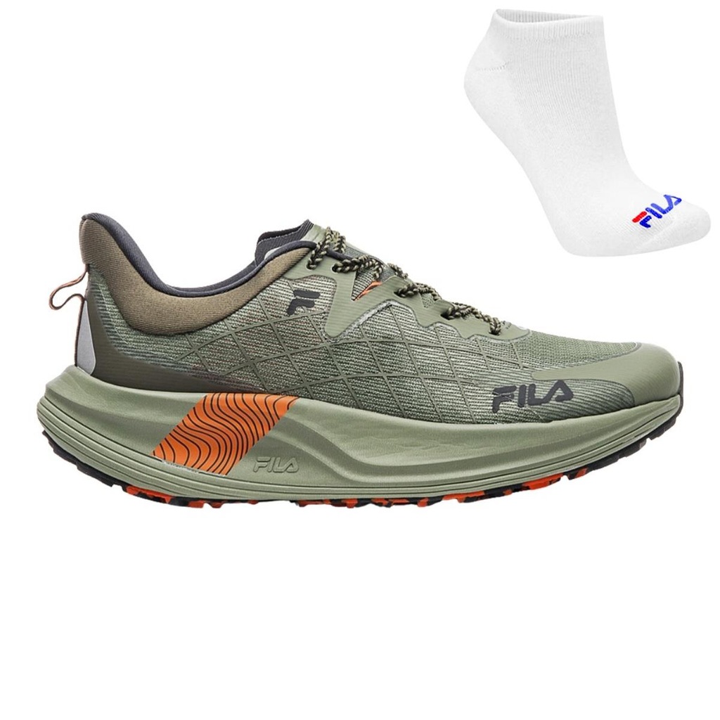 Kit Tênis Fila Racer Skytrail + Meia - Masculino