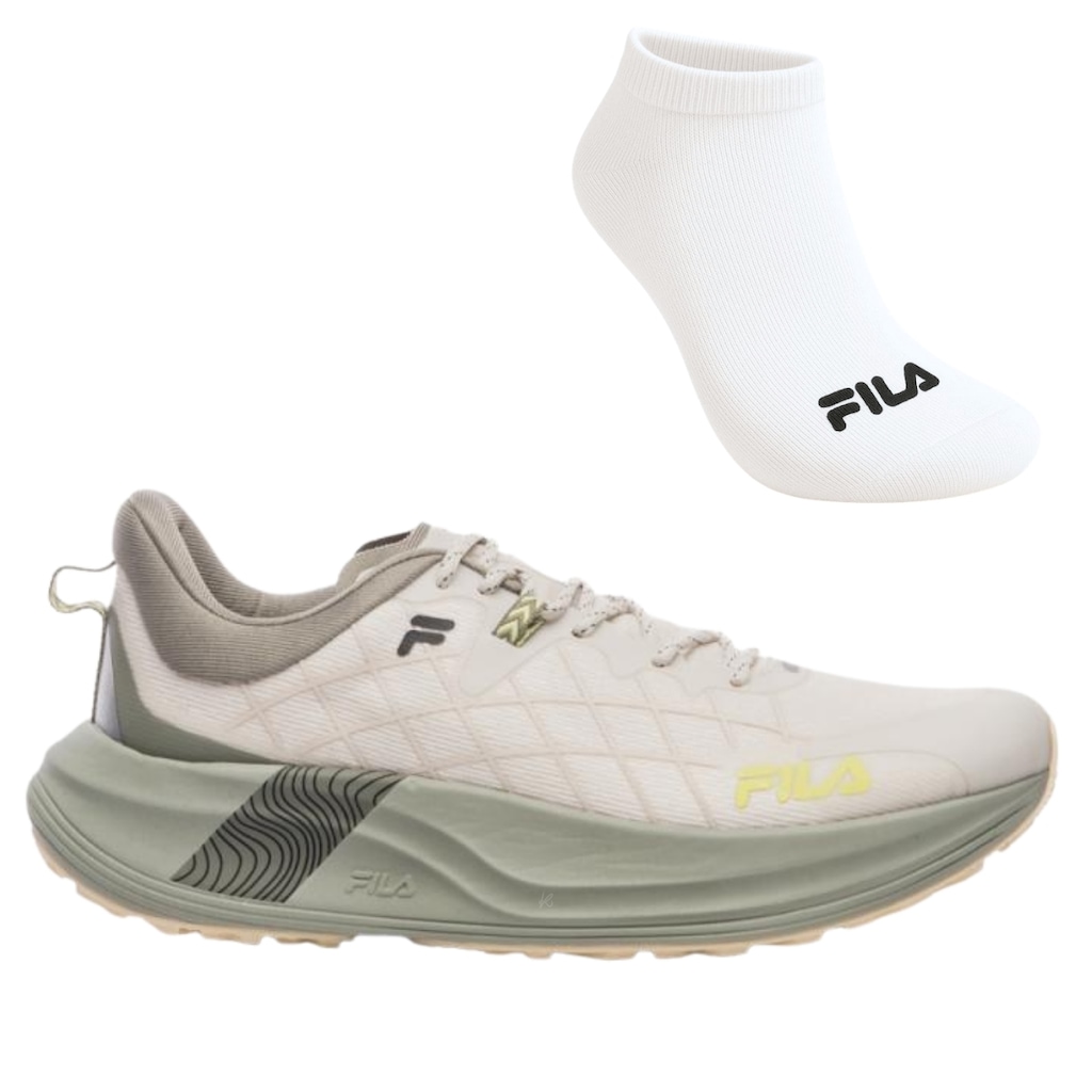 Kit Tênis Fila Racer Skytrail + Meia - Masculino