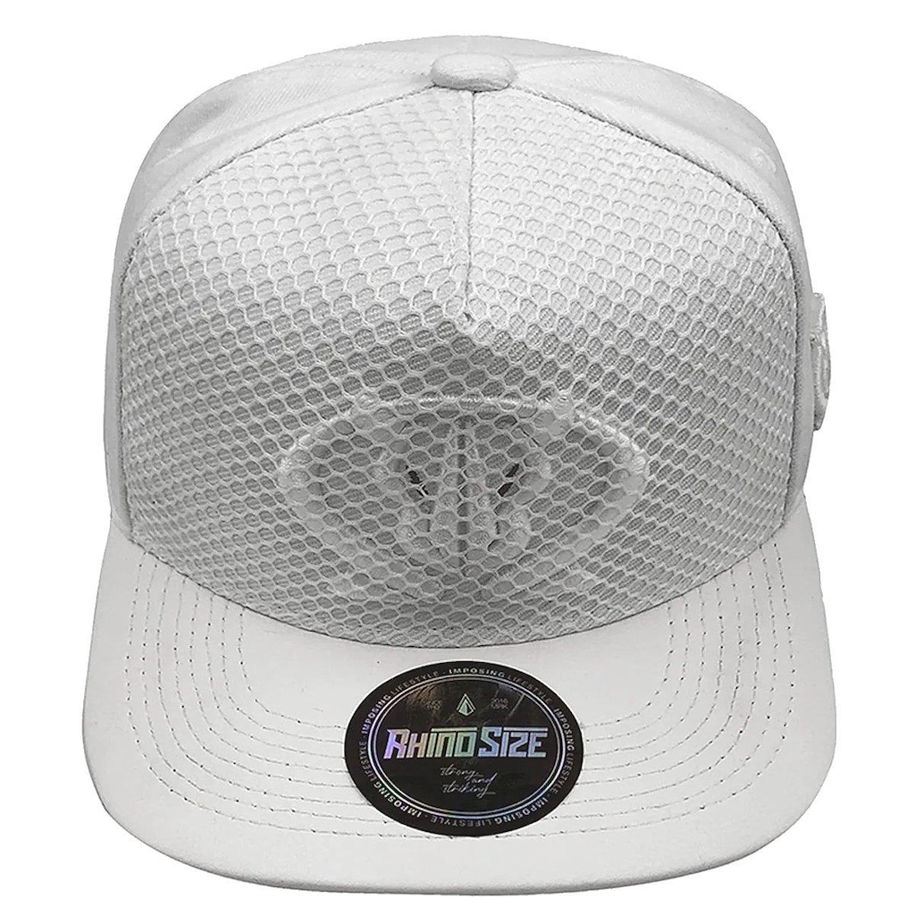 Boné Aba Reta Rhino Size Grid - Snapback - Adulto