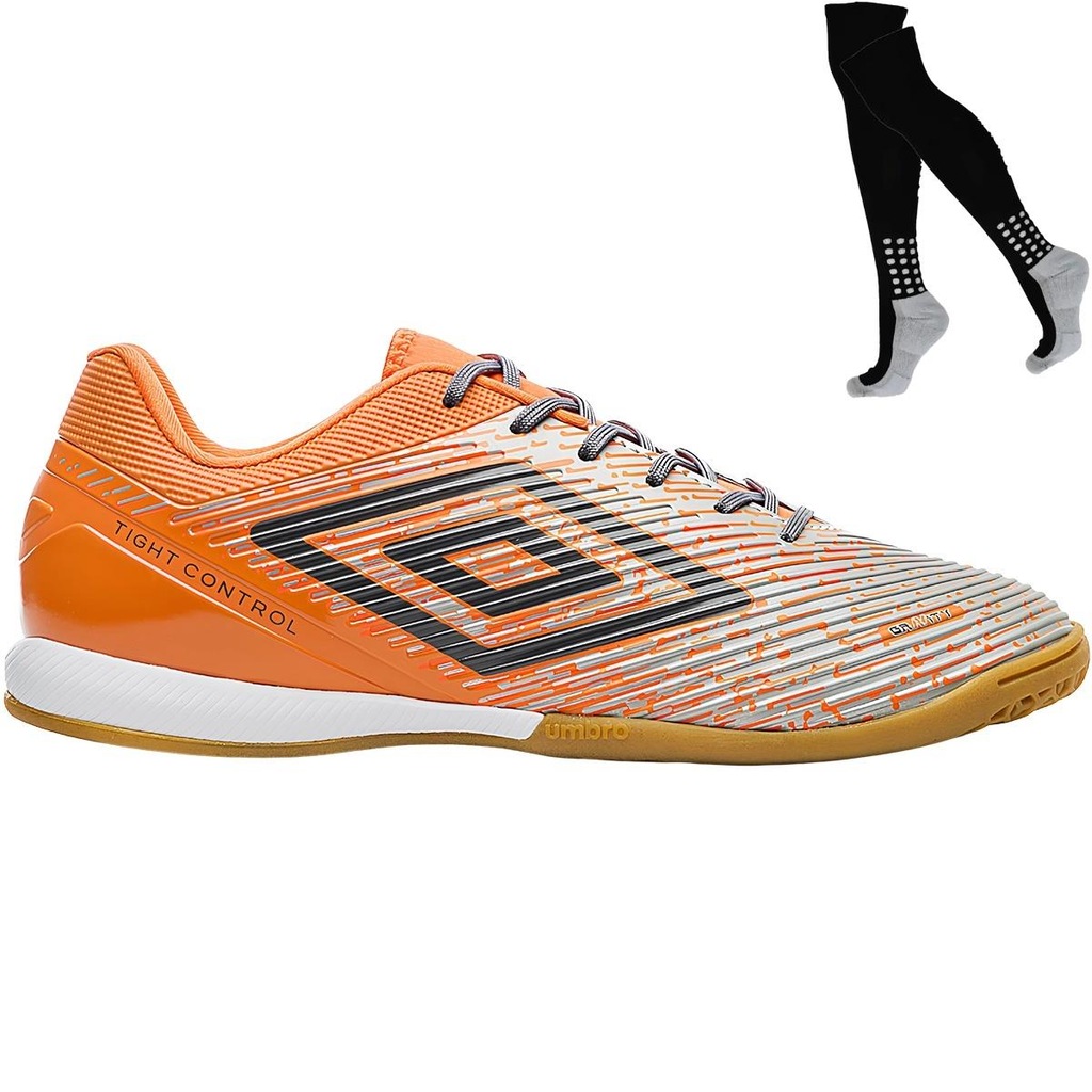 Chuteira Futsal Umbro Gravity + Meião - Masculina