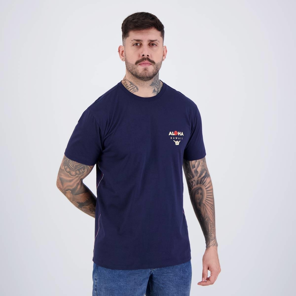 Imagem 2 do produto Camiseta Hang Loose Oahu Masculina