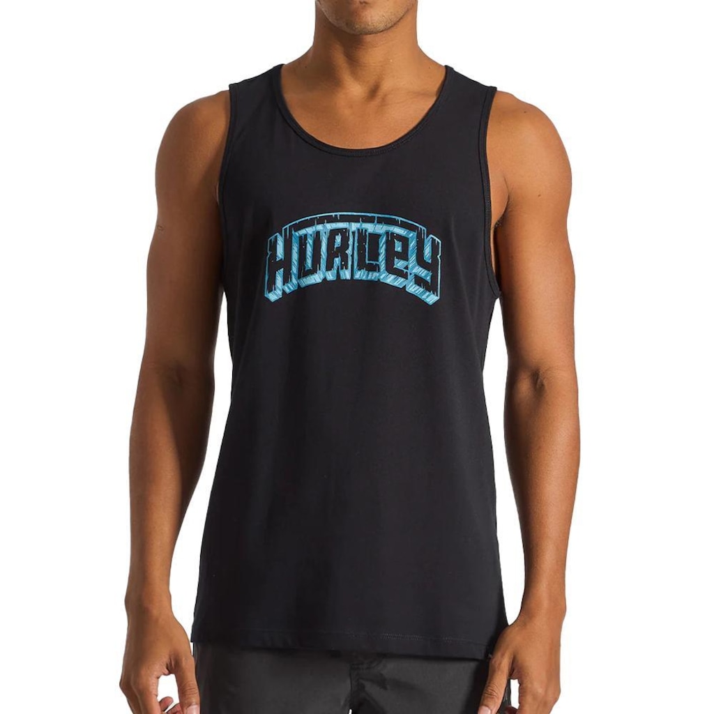 Camiseta Regata Hurley Tiki Sm25 - Masculina
