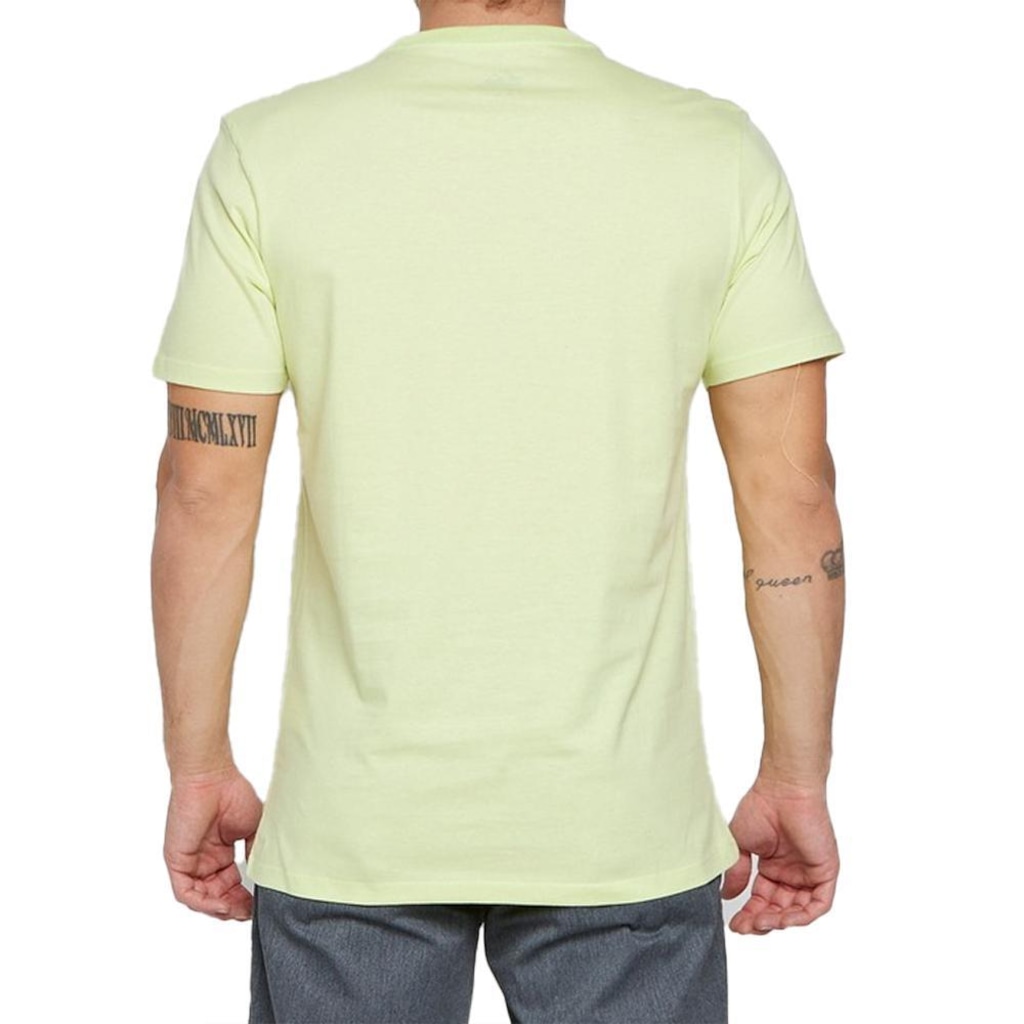 Imagem 2 do produto Camiseta Quiksilver Mini Comp Sm25 Masculina Verde Claro