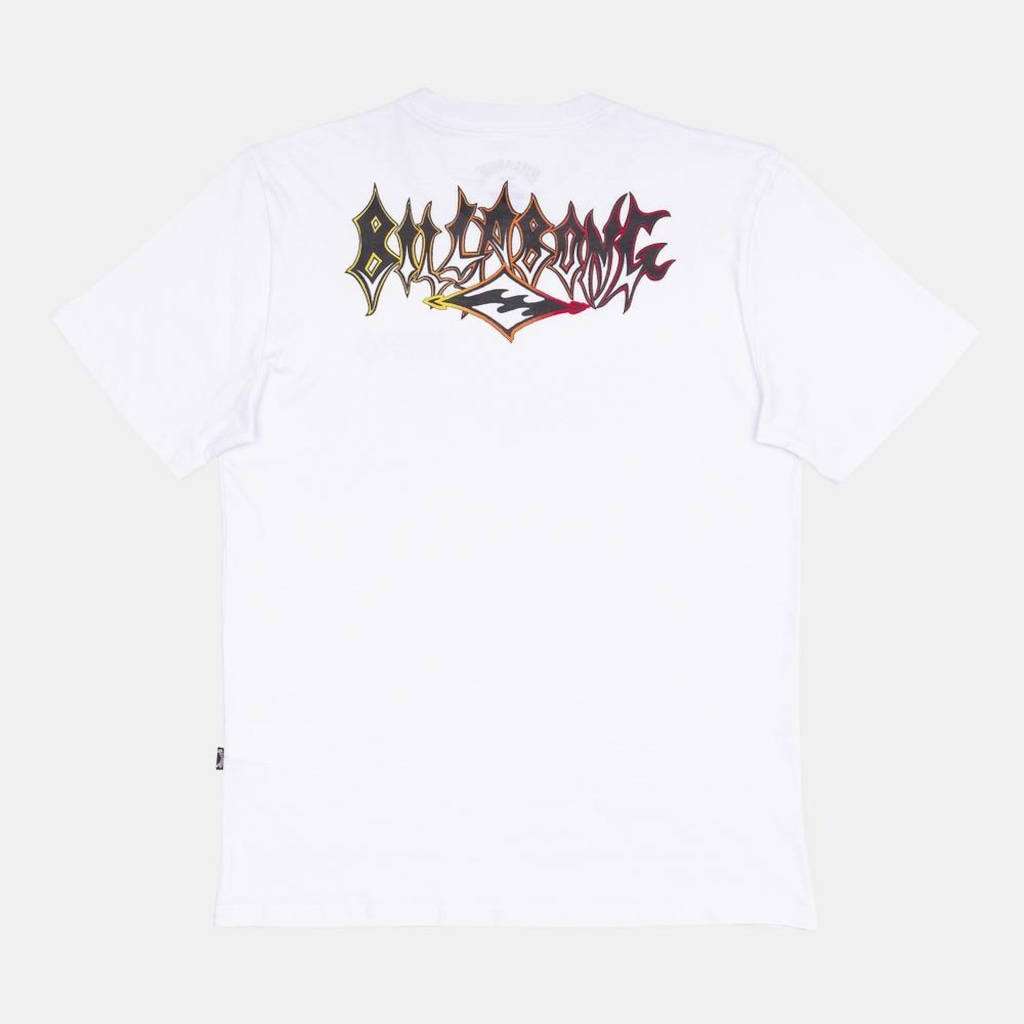 Imagem 4 do produto Camiseta Billabong Immortal Sm25 Masculina Branco